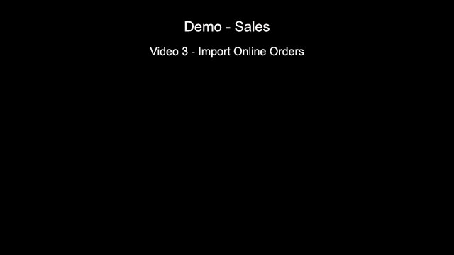 Import Online Orders