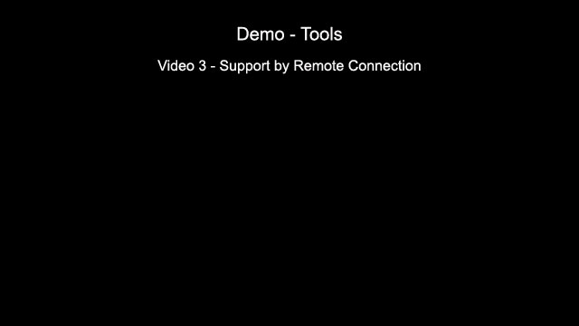 Support by Remote Connection